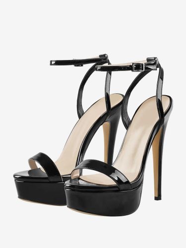 Sandales sexy à talons hauts et bout ouvert avec bride à la cheville chaussures - milanoo.com - Modalova