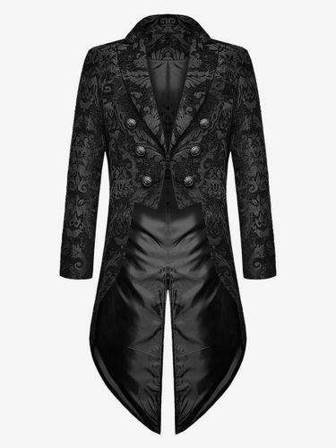 Costumes rétro à manches longues en polyester rétro vintage pour homme - milanoo.com - Modalova