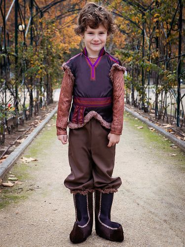 Costumes d\'Halloween pour Enfants Ensemble d\'Halloween Café Adulte Fibre de Polyester Haut Pantalon en Polyester - milanoo.com - Modalova