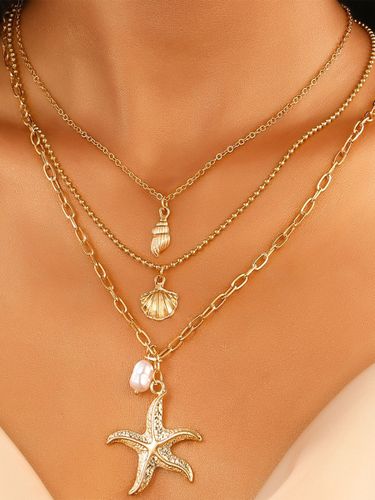 Collier Métal Quotidien Simple Adulte Bijoux - milanoo.com - Modalova
