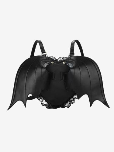 Sac gothique Lolita en cuir PU sac à dos en dentelle à volants accessoires Lolita - milanoo.com - Modalova