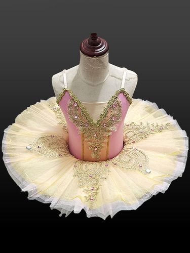 Robe de Ballet pour femmes et enfants ballerine à volants en dentelle et Polyester vêtements de danse - milanoo.com - Modalova