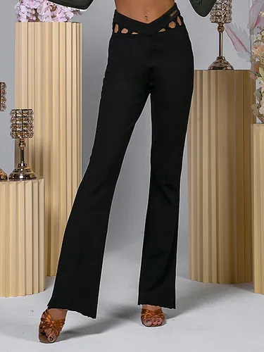 Costume de danse latine marron café pantalon en Polyesters Costume de danse latine élégant - milanoo.com - Modalova