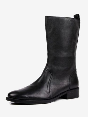 Chaussures Bottes de Travail Bottines Simples Cuir de Vachette Classique - milanoo.com - Modalova