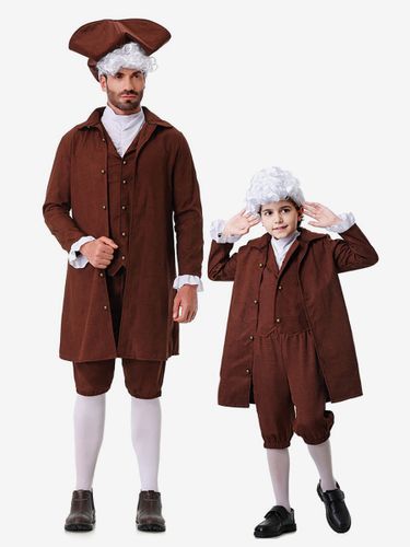 Costumes Café Hommes Rétro Gilet Pantalon Ensemble Costumes De Vacances - milanoo.com - Modalova
