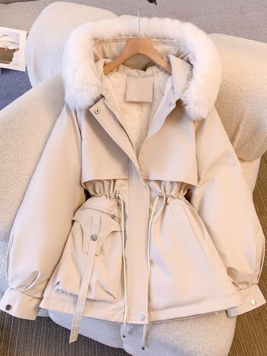 Veste Fausse Fourrure Polyester - milanoo.com - Modalova