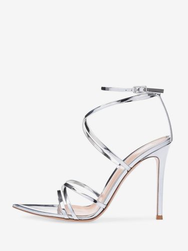 Sandales à talons bout pointu talon aiguille sandales en PU verni - milanoo.com - Modalova