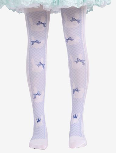 Sweet Lolita bas Lolita imprimé chaussettes hautes Déguisements Halloween - milanoo.com - Modalova