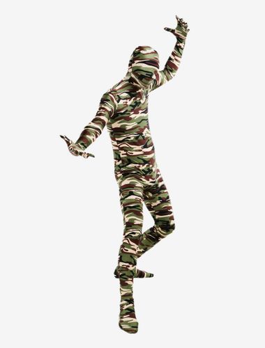 Combinaisons zentai Vêtement de zentai enveloppé classique unisexe en lycra spandex multicolore Déguisements Halloween - milanoo.com - Modalova