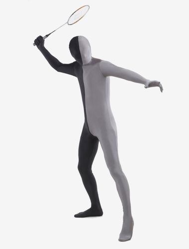 Costume de zentai combinaison enveloppé unisexe en lycra spandex multicolore effet patchwork Déguisements Halloween - milanoo.com - Modalova