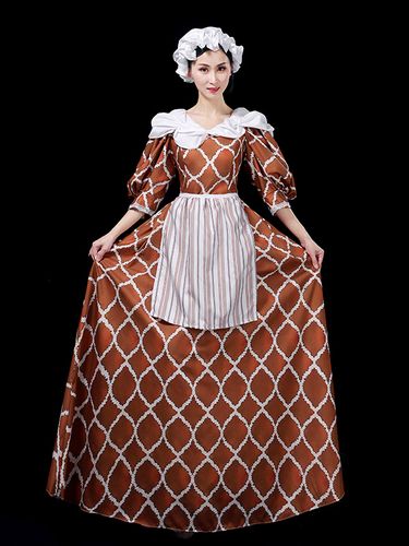 Robe de soubrette vintage médiévale pour femme costume aristocratique de la Renaissance de la cour européenne - milanoo.com - Modalova