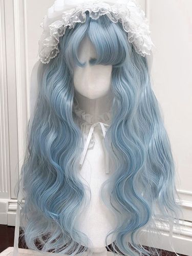Perruque Lolita Harajuku Fashion longue résistante à la chaleur en fibre ébouriffée accessoires Lolita - milanoo.com - Modalova