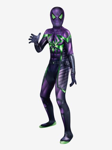 Zentai pour enfants Royal Purple Lycra Spandex Garçon - milanoo.com - Modalova