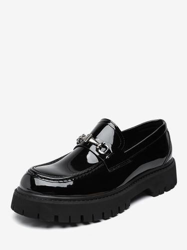 Mocassins à mors chaussures épaisses vernies antidérapantes - milanoo.com - Modalova