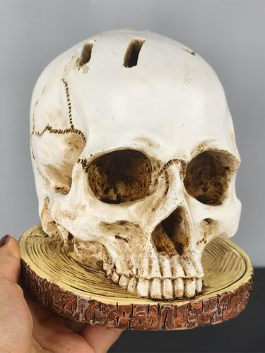 Support à couverts en forme de crâne d'Halloween avec 6 emplacements organiseur de vaisselle gothique - milanoo.com - Modalova