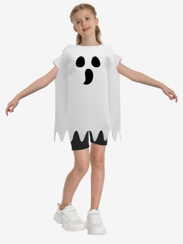 Costume de fantôme d'Halloween combinaison fantôme avec imprimé holographique 3D tenue de cosplay pour scène - milanoo.com - Modalova