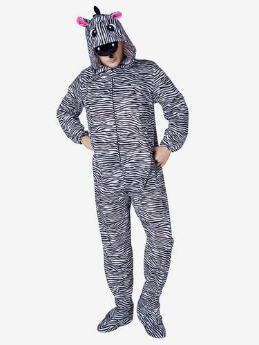 Pyjama zèbre Kigurumi pour adultes combinaison en Polyester Costumes Kigurumi - milanoo.com - Modalova
