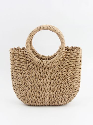 Sac à main en paille idéal pour les vacances ou la plage 2026 - milanoo.com - Modalova