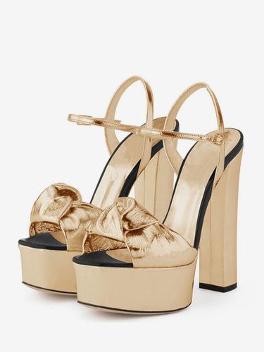 Chaussures de bals; sandales à talons hauts; sandales de remise des diplômes; - milanoo.com - Modalova