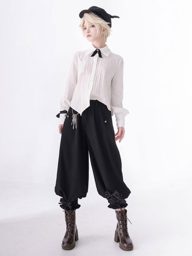 【Pré-vente】 Chemise Lolita chemisier à manches longues gothique Lolita - milanoo.com - Modalova