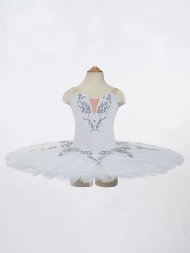 Costume de danse classique pour fille robe de ballerine à étoiles appliquées en polyester tenue de danse - milanoo.com - Modalova