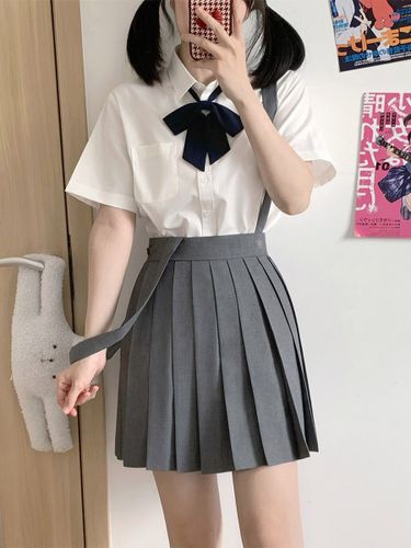Chemisier Lolita JK chemise Lolita blanche à manches courtes - milanoo.com - Modalova