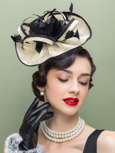 Chapeau vintage de carnaval pour femme chapeau royal accessoires de costume - milanoo.com - Modalova