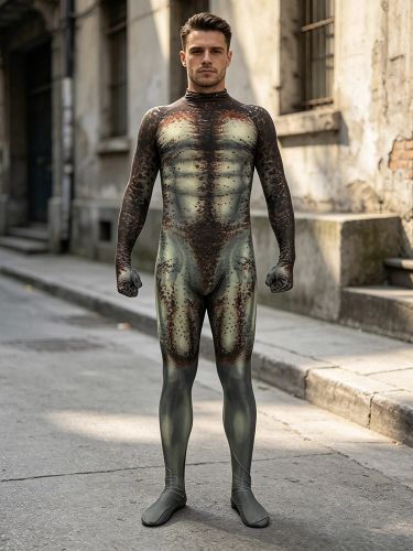 Combinaisons moulantes Zentai néon pour Halloween et cosplay impression numérique 3D body phosphorescent UV combinaisons moulantes Zentai pour les f - milanoo.com - Modalova