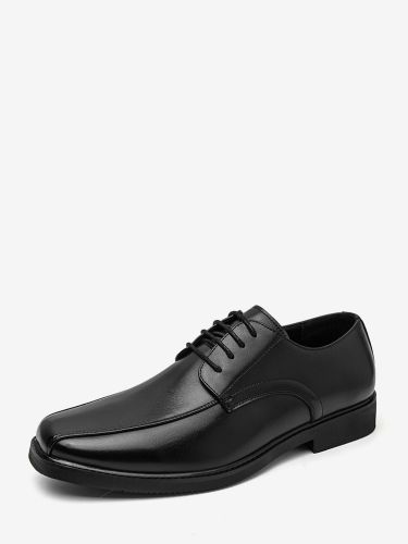 Chaussures habillées à bout carré chaussures Oxford à lacets - milanoo.com - Modalova