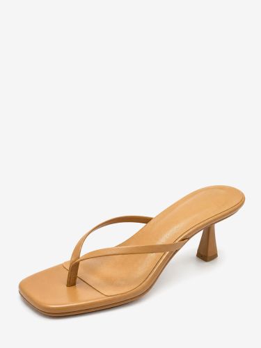 Sandales tongs à petits talons pantoufles d'été - milanoo.com - Modalova