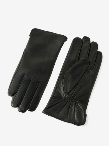 Gantss en cuir classiques d'hiver chauds et doublés accessoires pour les doigts entiers - milanoo.com - Modalova