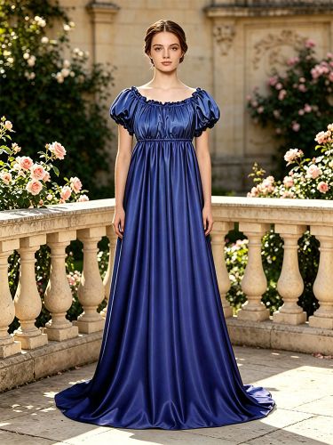 Robe de bal victorienne style Jane Austen inspirée de Daphne Bridgerton pour femme. Style Régence vintage - milanoo.com - Modalova