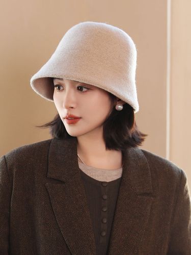 Bob en feutre de laine cloche hiver chaud style vintage élégant et décontracté - milanoo.com - Modalova