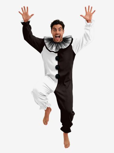 Costume de clown terrifiant pour adulte Chaks Art La combinaison de clown - milanoo.com - Modalova