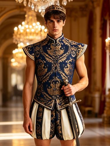 Gilet Tudor Cosplay Costume Victorien Gilet Homme Gothique Steampunk - milanoo.com - Modalova