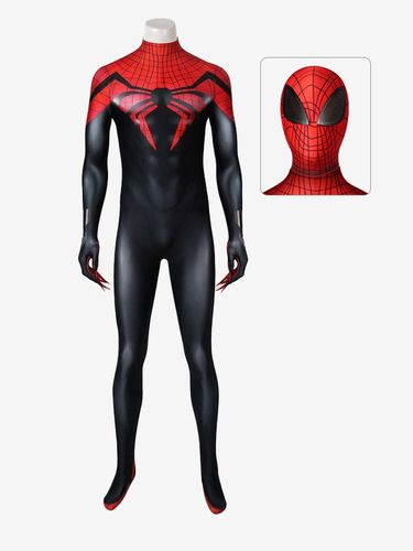 Combinaison Spider-Man Zentai Costume Cosplay Supérieur Noir - milanoo.com - Modalova