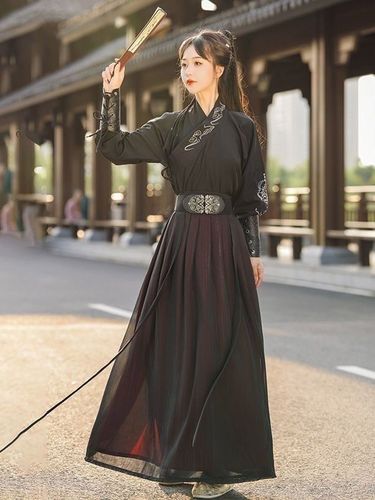 Déguisements chinois pour adultes ensemble en polyester pour Halloween avec ceinture et costumes de fêtes - milanoo.com - Modalova