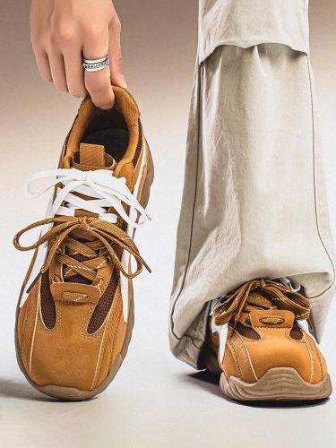 Baskets décontractéess bout rond à lacets - milanoo.com - Modalova