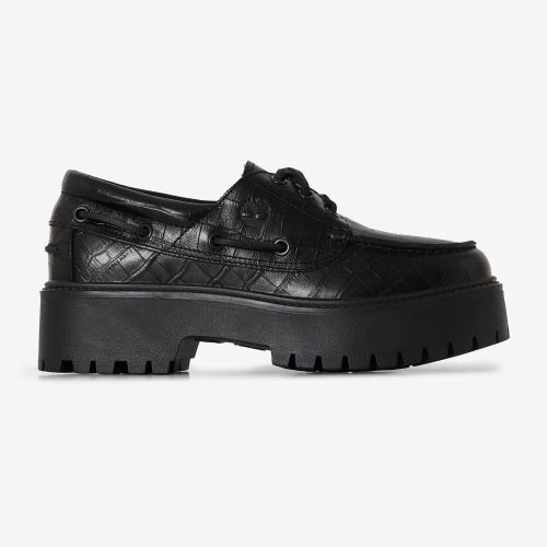 Stone Street Boat Shoe Croco Noir - Timberland - Modalova