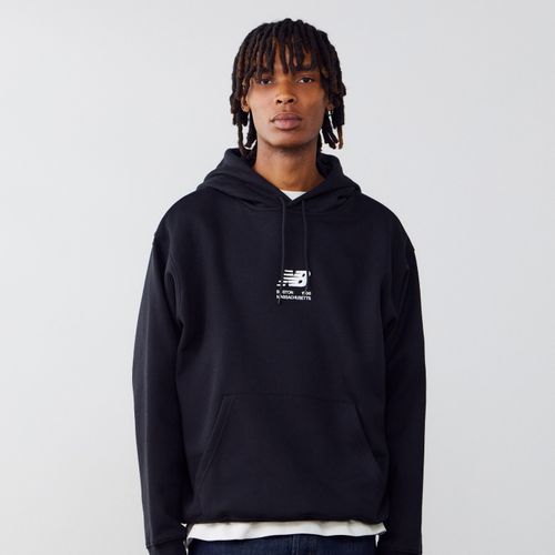 Hoodie Boston Logo Noir/blanc - New Balance - Modalova
