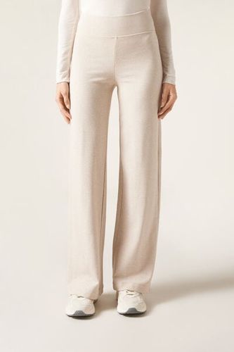 Cashmere Blend Palazzo Pants Woman Size S - Calzedonia - Modalova