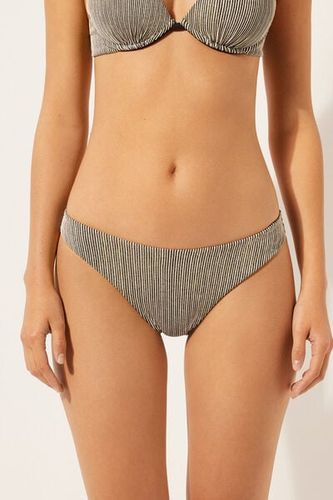 Swimsuit Bottoms Golden Stripes Woman Size M - Calzedonia - Modalova