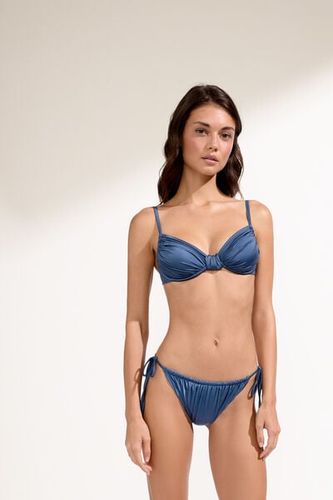 String Swimsuit Bottom Shiny Satin Woman Size M - Calzedonia - Modalova