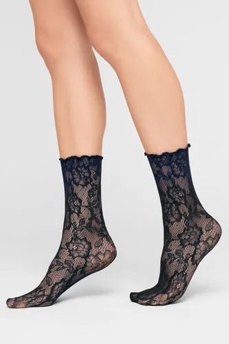 Elastic-Free Floral Short Socks Woman Size TU - Calzedonia - Modalova