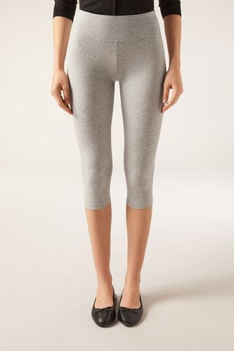 Cotton Capri Leggings Woman Size L - Calzedonia - Modalova