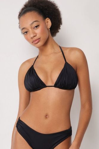 Shiny Satin Triangle Bikini Top Woman Size 1 - Calzedonia - Modalova