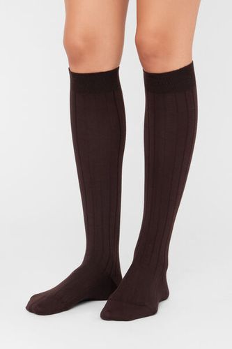 Long Ribbed Socks Woman Size TU - Calzedonia - Modalova