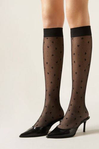 Hearts and Dots Knee-High Socks Woman Size TU - Calzedonia - Modalova