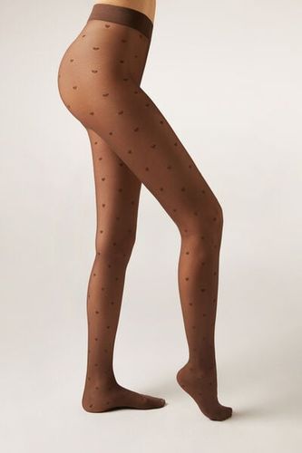 Sheer 30 Denier Mini Heart Tights Woman Size 3/4 - Calzedonia - Modalova