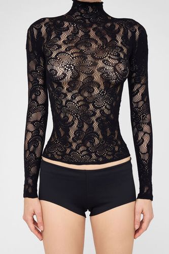 Pop Floral Mesh Top Woman Size S/M - Calzedonia - Modalova